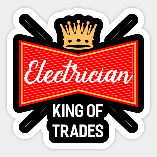 Electrician Electricity Electronics Electric Gift Sticker by Tee__Dot